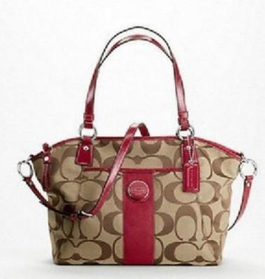 discount coach bags - 17948 burgundy